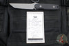 Blackside Customs Kimura Fixed Blade - Gray Matter Finish- Black G-10 Scales BSC-K1-GM-BLKG10