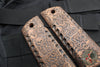 Blackside Customs Copper 1911 Grips- Jody Muller Custom Engraved One-Off Skull Pattern