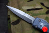 Microtech Ultratech Gray Bayonet OTF Knife Stonewash Blade Show 2018