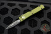 Microtech CALIFORNIA LEGAL OD Green UTX-70 Double Edge (OTF) Black Blade CA147-1 OD