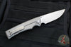Chaves Knives Liberation 229- Drop Point - Black G-10 And Titanium Handle- Satin Belt Finished