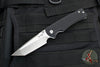 Chaves Knives Liberation 229- Tanto Edge - Black G-10 And Titanium Handle- Satin Belt Finished Blade