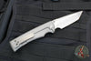 Chaves Knives Liberation 229- Tanto Edge - Black G-10 And Titanium Handle- Satin Belt Finished Blade