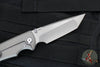 Chaves Knives Liberation 229- Tanto Edge - Black G-10 And Titanium Handle- Satin Belt Finished Blade