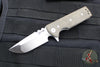 Chaves Knives T.A.K. Flipper - Drop Point- OD Green Micarta Scales