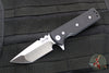 Chaves Knives T.A.K. Flipper - Tanto Edge- Black G-10 Scale