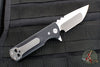 Chaves Knives T.A.K. Flipper - Tanto Edge- Black G-10 Scale