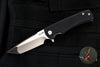 Chaves Knives Street Liberation- Tanto Edge - Black G-10 And Titanium Handle- Satin