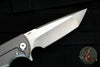 Chaves Knives Street Liberation- Tanto Edge - Black G-10 And Titanium Handle- Satin