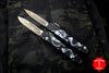Microtech DEATH CARD Ultratech OTF Knife- Double Edge- Bronze Apocalyptic Blade 122-13 DCS