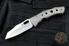 Ed Cope SR33 Blasted Titanium with Satin Finished Sheepsfoot Blade