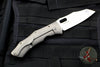 Ed Cope SR33 Blasted Titanium with Satin Finished Sheepsfoot Blade