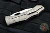 Ed Cope SR33 Blasted Titanium with Satin Finished Sheepsfoot Blade