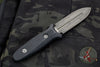 Elishewitz Custom Knives 4" Boot Dagger -Spear Point-Nichols XHP Core Damascus