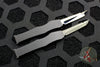 Marfione Custom Mini Halo III Prototype Set of Two Knives -Tanto Mirror Polish and Vegas Forge Damascus Serial Number 02
