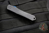Heretic Blade West Show Special Manticore-S OTF Auto Bowie Edge Black with Stonewash Blade Blue G-10 Button