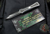 Heretic Custom Manticore-X OTF Auto Double Edge Two-tone DLC Stonewash with Fat Carbon Black Camo Inlay Chassis Inlay Camo Button SN025
