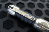 Heretic Prototype Flashlight- Flamed Titanium- Green Turbo Glow