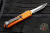 Heretic Manticore-S OTF Auto Orange Handle - Two Tone Black Tanto Edge Black HW H023-10A-ORG