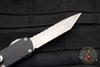 Heretic Manticore-S OTF Auto Black Handle- Tanto Edge With Battleworn Blade and HW H023-5A