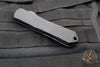 Heretic Manticore-E OTF Auto- Bowie Edge- Purple Camo Carbon Fiber Bottom - DLC Plain Edge H026B-6A-PUCF