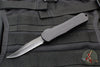 Heretic Manticore-E OTF Auto- Bowie Edge- Purple Camo Carbon Fiber Bottom - DLC Part Serrated Edge H026B-6B-PUCF