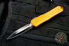 Heretic Manticore-E OTF Auto Double Edge Orange Handle With Black Blade H028-4A-ORG