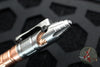 Heretic Thoth Pen- Stonewashed Titanium Tail and End Cap-Copper Barrel