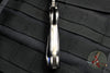 Jeremy Krammes Custom Flipper - Carved Carbon Fiber and Zirconium Scale with San Mai Damascus Blade