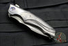 Jeremy Krammes Custom Flipper - Carved Carbon Fiber and Zirconium Scale with San Mai Damascus Blade