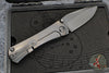 Borka Blades/Marfione Custom Knives Collaboration SBDP Custom Folder Set- Carboquartz with DLC Finished Blade And Hitex Tritium Inlaid Chip v2