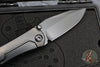 Borka Blades/Marfione Custom Knives Collaboration SBDP Custom Folder Set- Carboquartz with DLC Finished Blade And Hitex Tritium Inlaid Chip v2