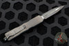 Marfione Custom Dirac OTF Knife- Double Edge- DLC Apocalyptic Finished Stainless Steel Chassis- and DLC Two-Tone Apocalyptic Blade 504-MCK SSDLCTTAP2