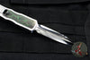 Marfione Custom Dirac Double Edge OTF Stainless Steel Chassis With Jungle Wear Fat Carbon Inlay Mirror Polished Blade 504-MCK SSJW HPBR SN12