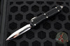 Marfione Custom Makora- Double Edge- Black with Stingray Inlay- Mirror Polished Blade SN13