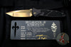 Marfione Custom Socom Elite Tanto Edge Razorwire Damascus W Bronze HW 360-MCK TERW