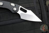 Marfione Custom Knives- Stitch- Prototype Ram-Lok Folder- Black G-10 Handle- Two-Tone Stonewash Blade- Serial Number 08