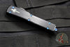 Marfione Custom UTX-70 Double Edge Spike Grind Mirror Polish Blue HW 347-MCK DE HPBL