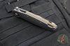 Marfione Custom Warhound Folder- Apocalyptic Finished Titanium Handle- Two-Tone Apocalyptic Finished Blade- Bronze Hardware 391-MCK APOCBR