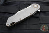 Marfione Custom Warhound Folder- Apocalyptic Finished Titanium Handle- Two-Tone Apocalyptic Finished Blade- Bronze Hardware 391-MCK APOCBR