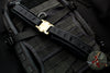 Microtech "APIS" Belt, Various Sized Mens Black Tactical Nylon with Titanium Bronze Buckle