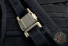 Microtech "APIS" Belt, Various Sized Mens Black Tactical Nylon with Titanium Bronze Buckle