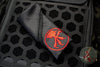 Microtech Swank Hank- Black with Red Claw