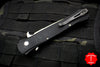 Protech Large Don Black 3D Machined Ringed Pattern Handle Satin Blade and Hardware 1925