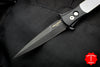 Protech Large Don "Tuxedo" Black Handle with Ivory Micarta Inlay Black Blade and Satin Hardware 1952
