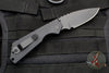 Strider SnG Operator Auto OTS Black Body SPECIAL Tritum Button Inlay Sterile Black Blade and Hardware 2403-OP