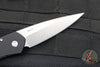 Protech Newport Out The Side OTS Auto Black Handle with Stonewash Blade 3405