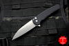 Protech Malibu Flipper Black Handle with a Wharncliffe Stonewash Blade 5101