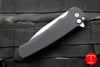 Protech Malibu Flipper Black Handle with a Wharncliffe Stonewash Blade 5101