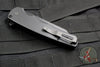 Protech Malibu Flipper Black Handle with a Reverse Tanto DLC Black Blade 5203